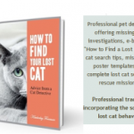 Lost Cat Finder Book